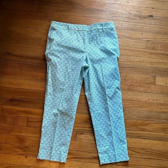 Talbots Perfect Crop Blue Pants - Picture 1 of 10